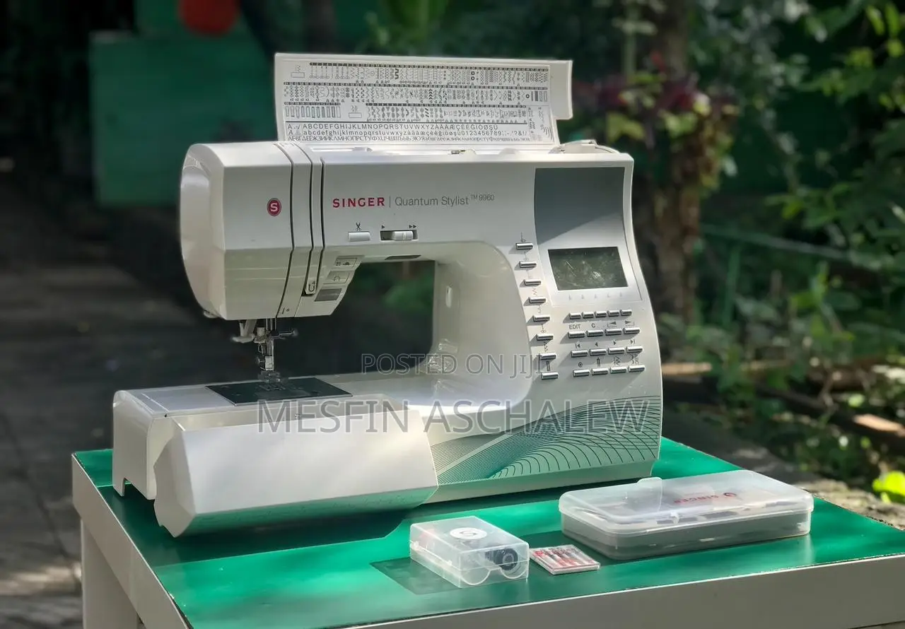 Singer Quantum Stylist 9960 Sewing Machine ኮምፒዩተራይዝድ የስፌት ማሽን