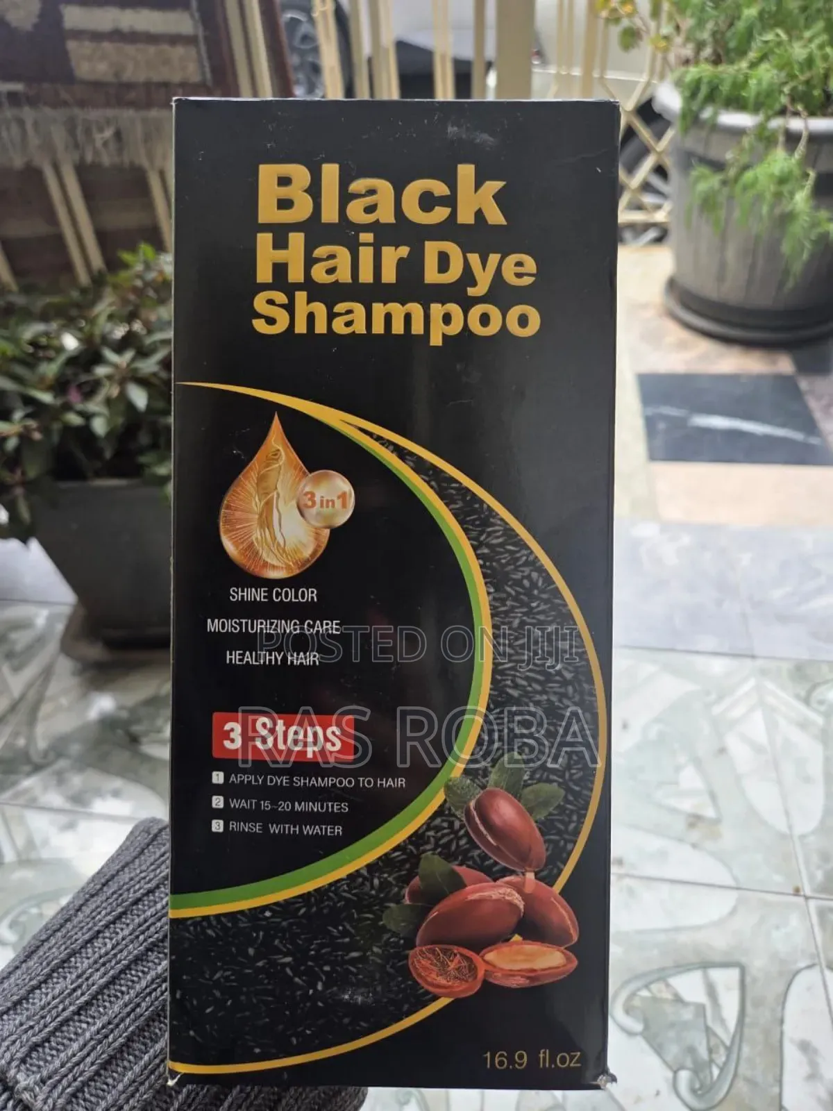 Black Hair Dye Shampoo