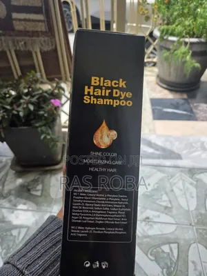 Black Hair Dye Shampoo
