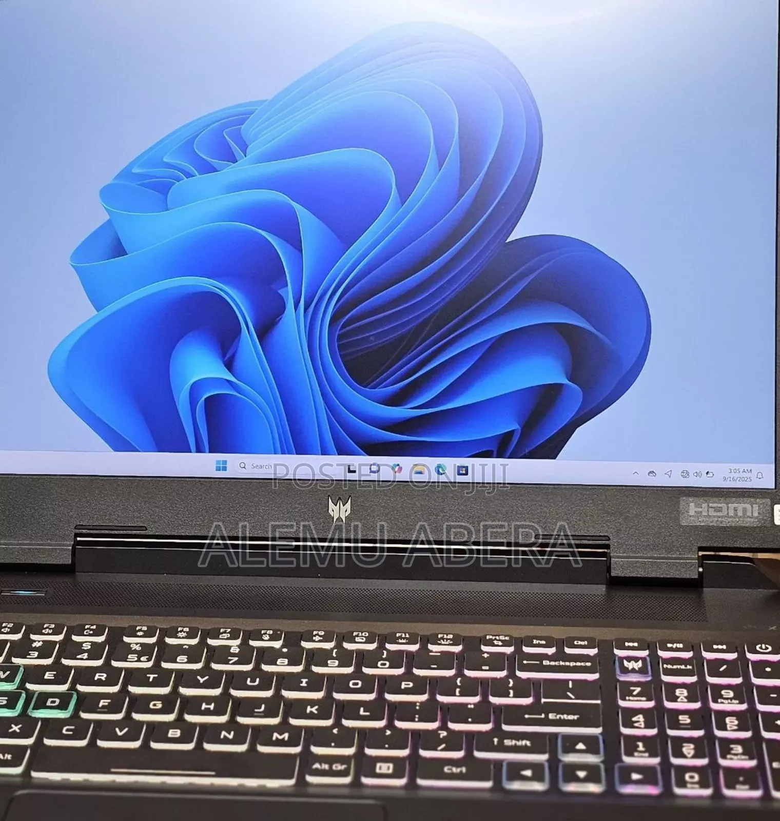 New Laptop Acer Predator Helios 300 16GB Intel Core I9 SSD 1T