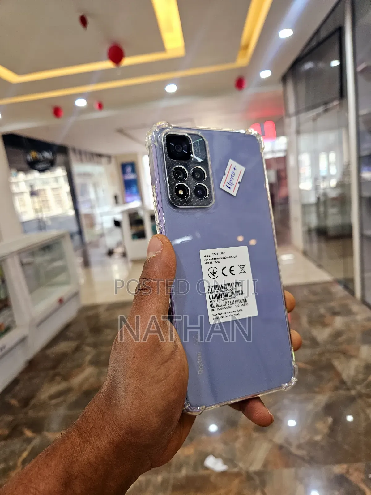 New Xiaomi Redmi Note 11 Pro+ 5G 256 GB Red