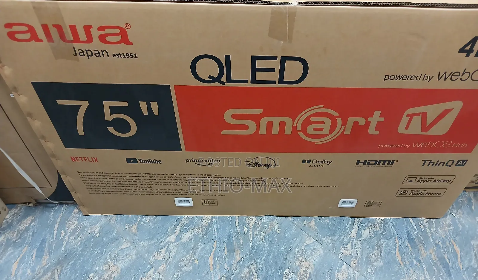 Alwa 75” Smart Uhd Tv – Japan Technology | Original | Big Screen