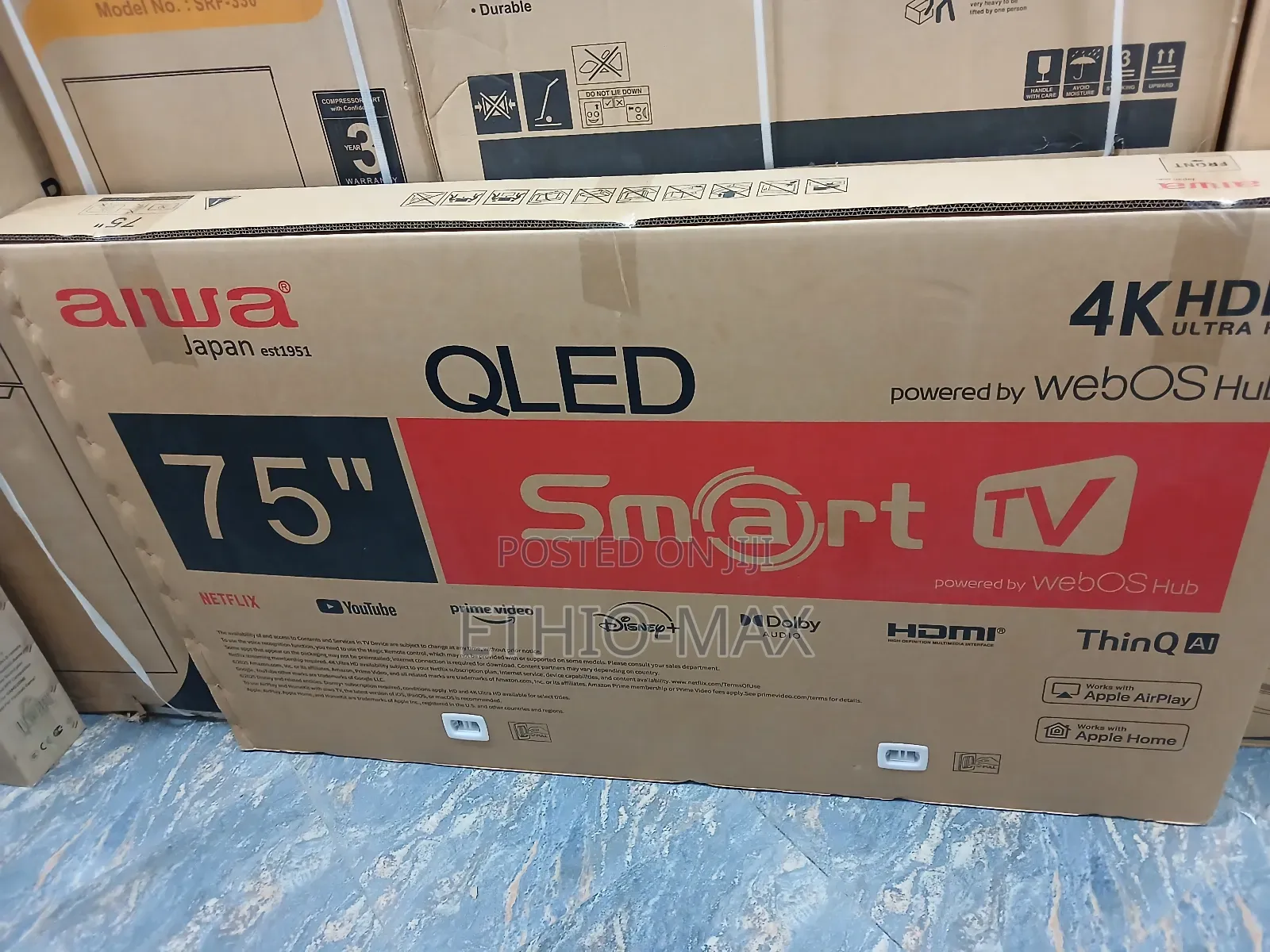Alwa 75” Smart Uhd Tv – Japan Technology | Original | Big Screen