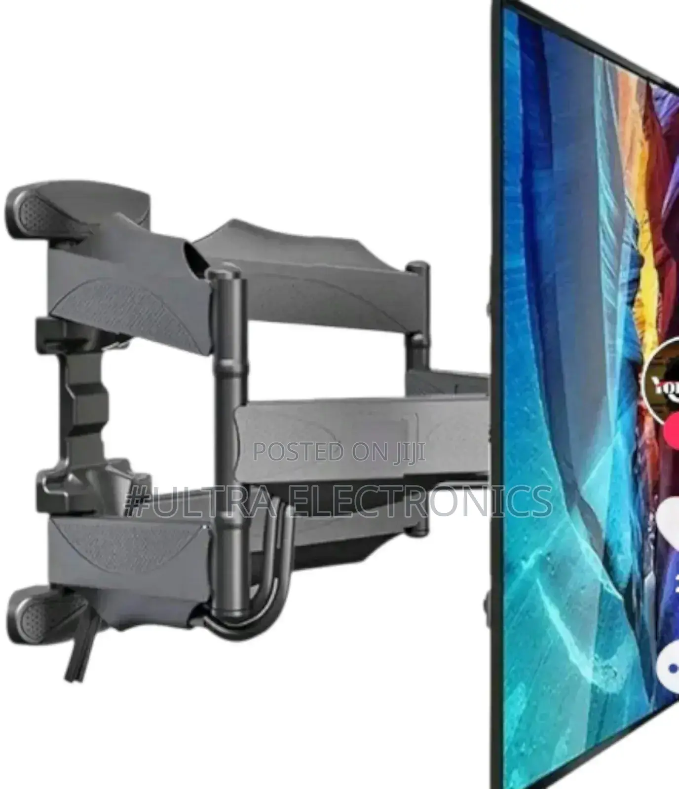 Gembird Wm-58st-01 Full-motion Tv Wall Mount.