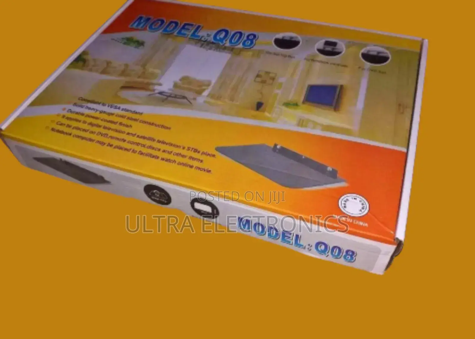 Wall Mount Material: Tempered Glass Shelf With a Cold-Rolled Steel
