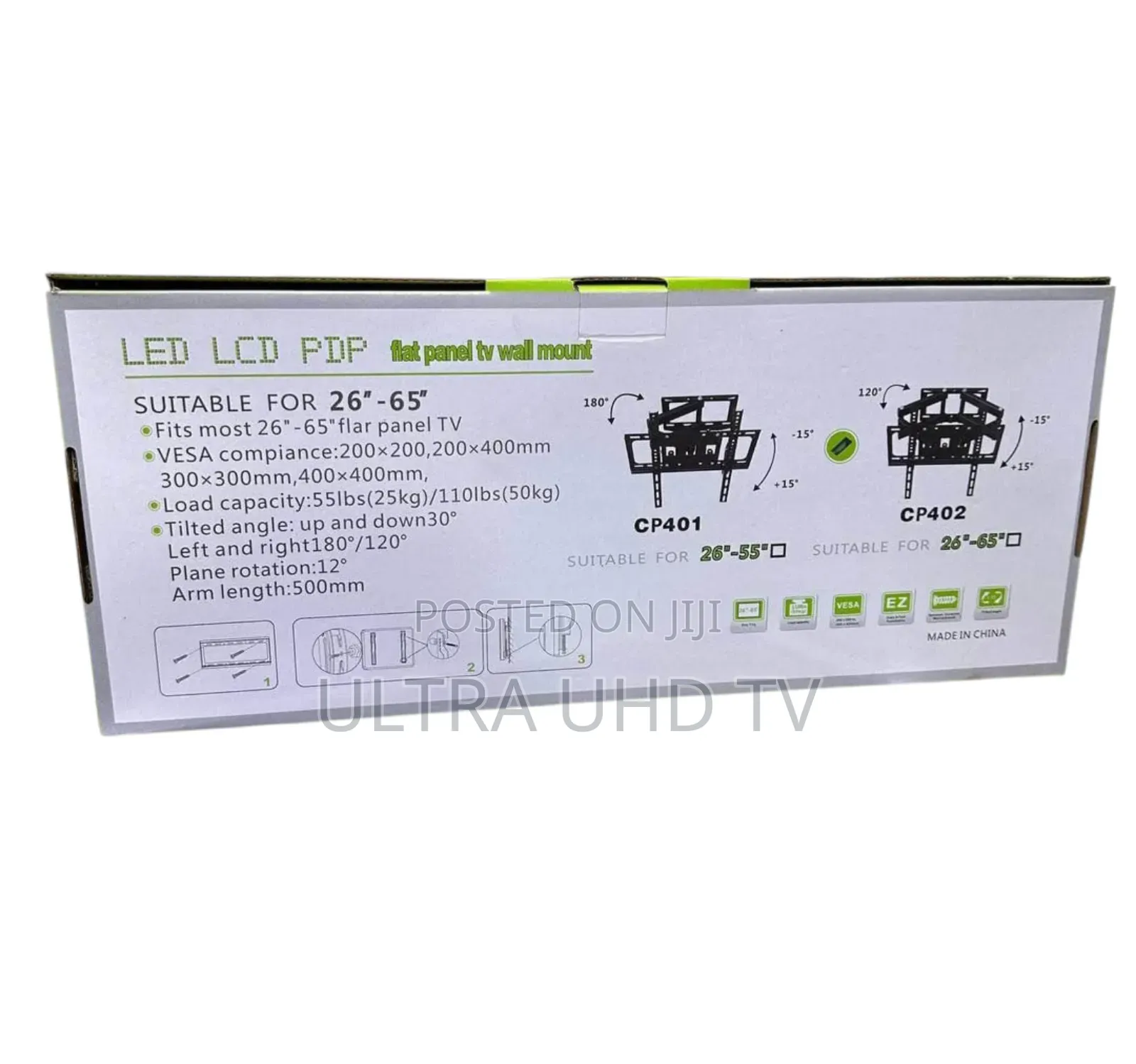 Wall Mount Movement: Both Models Offer Full Motion, Including Tilt Tv