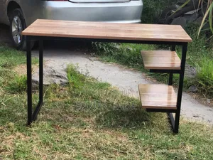 Office Table 120 ×60 Cm With Shelfs