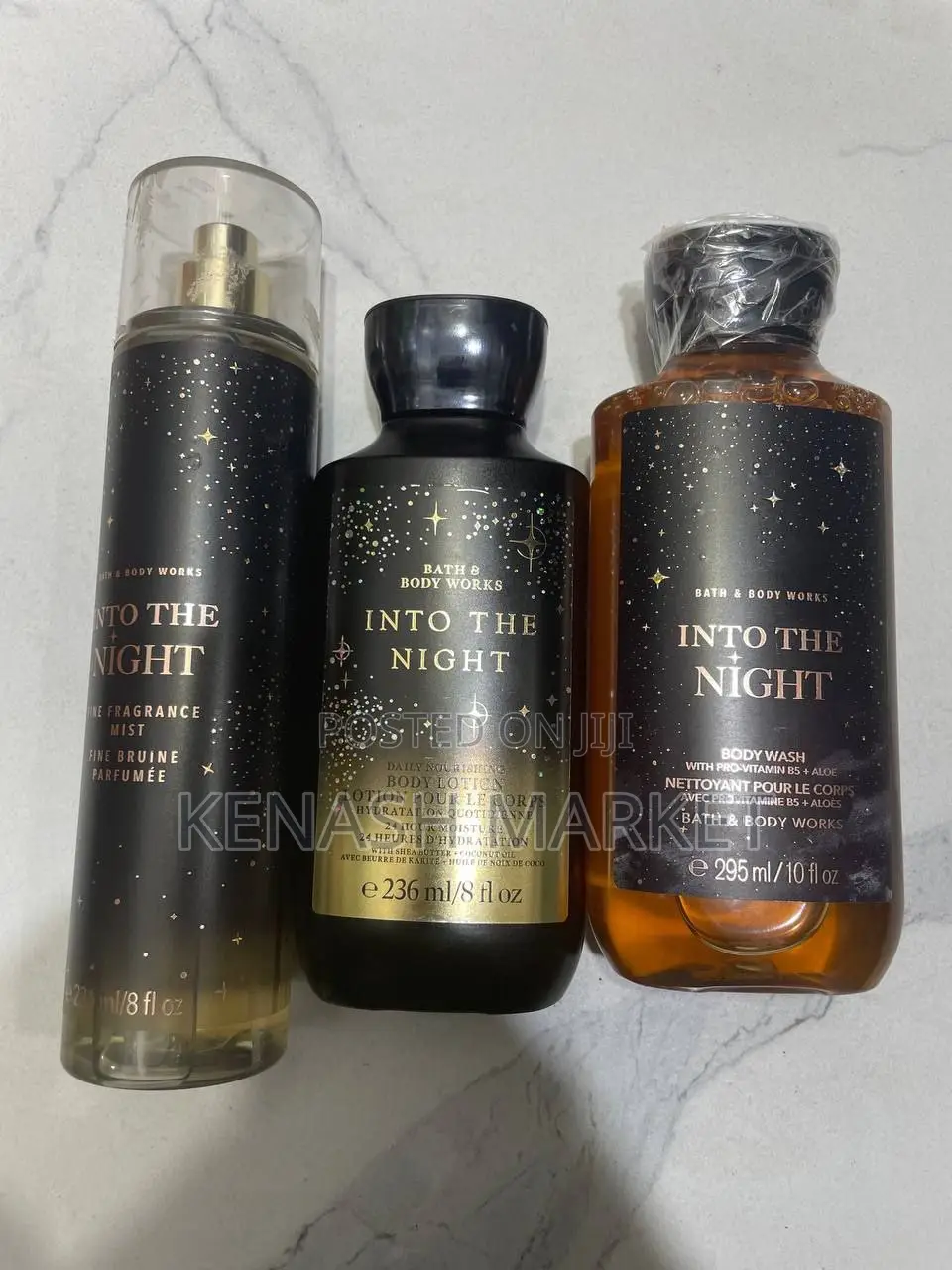 Into the Night 3 Set Lotion Splash and Shower Gel