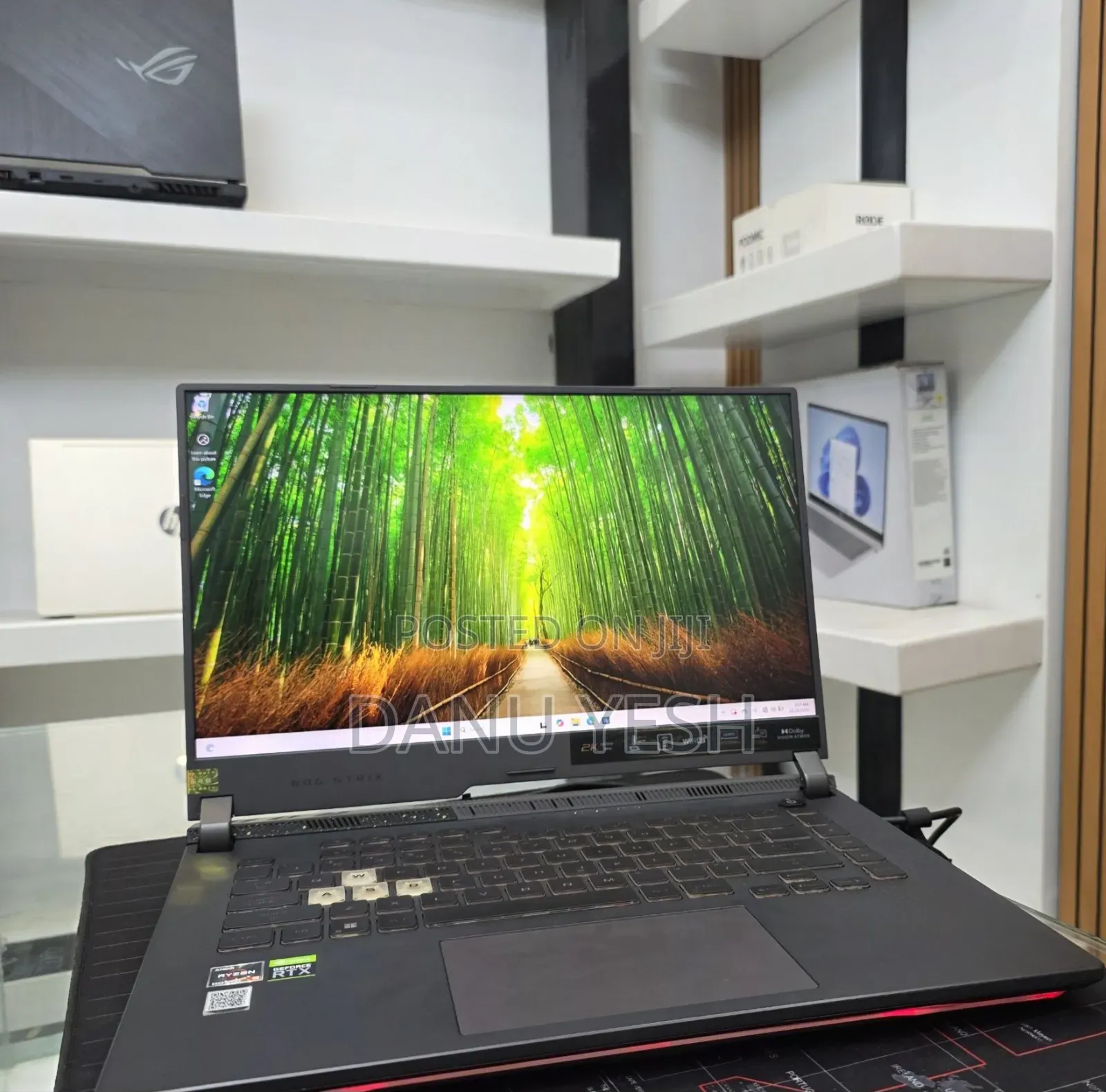 New Laptop Asus ROG Strix G15 16GB AMD Ryzen 9 SSD 512GB