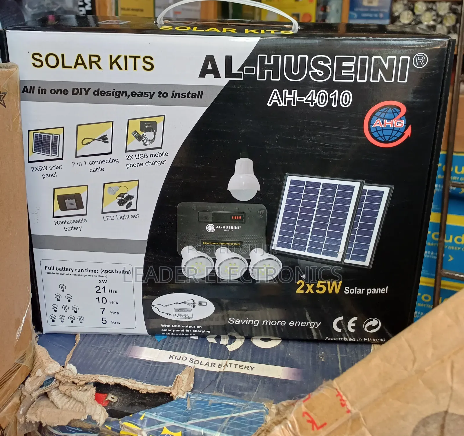 Al-Huseini 10w Solar Kit – Small Power, Smart Energy Solution!