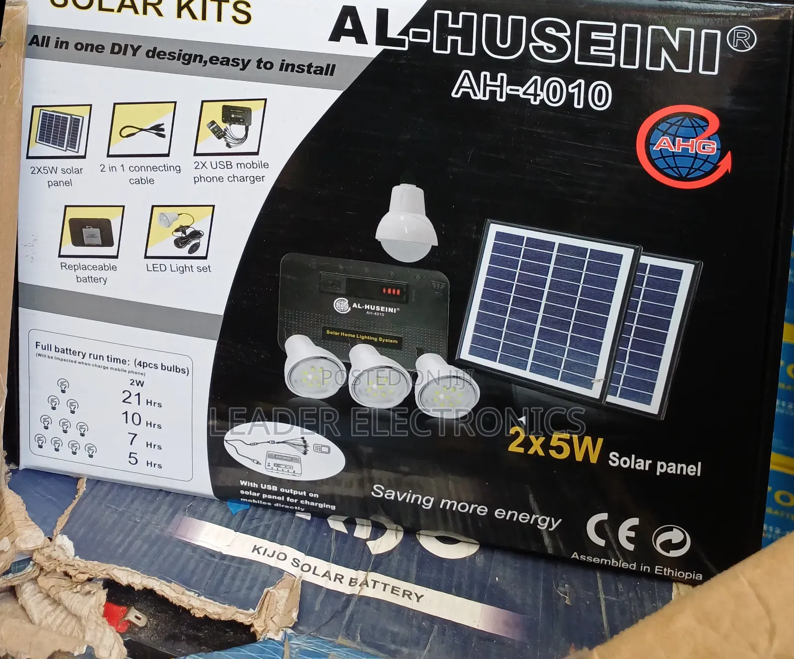 Al-Huseini 10w Solar Kit – Small Power, Smart Energy Solution!