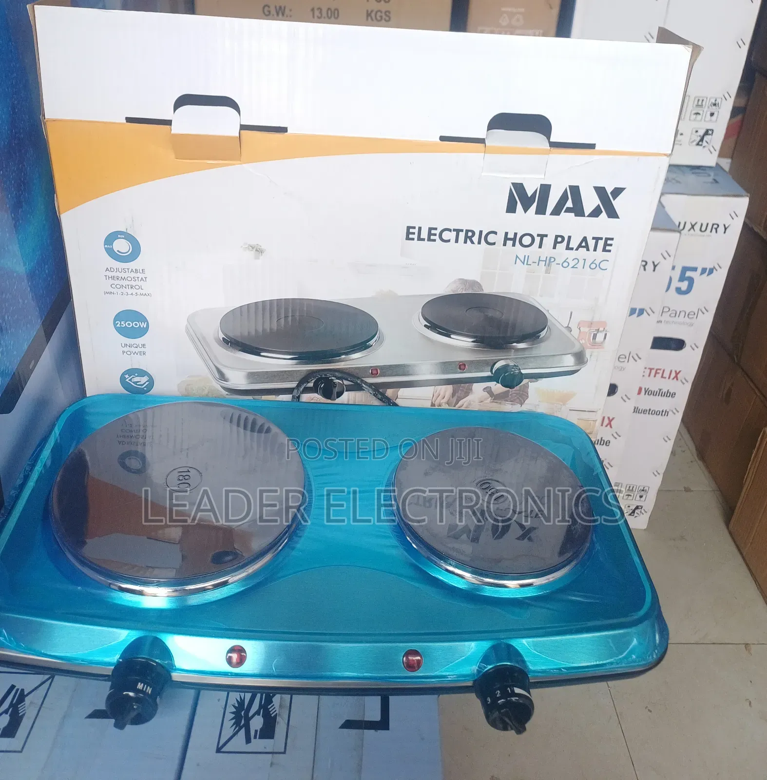 Max Electric Hot Plates – Fast Heating, Easy Cooking Anywhere