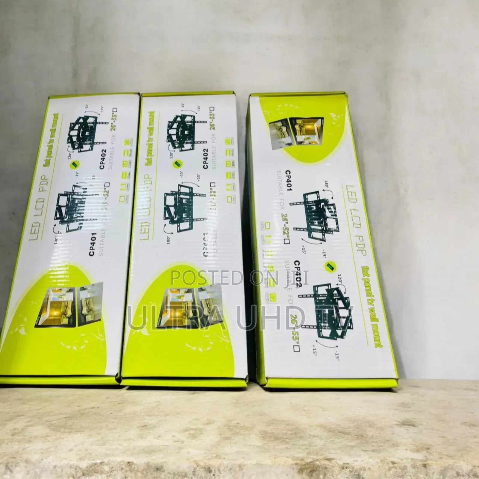 Tv Wall Mount Models: Cp401 (Suitable for 14"-42" Tv for 26"-55" Tvs).