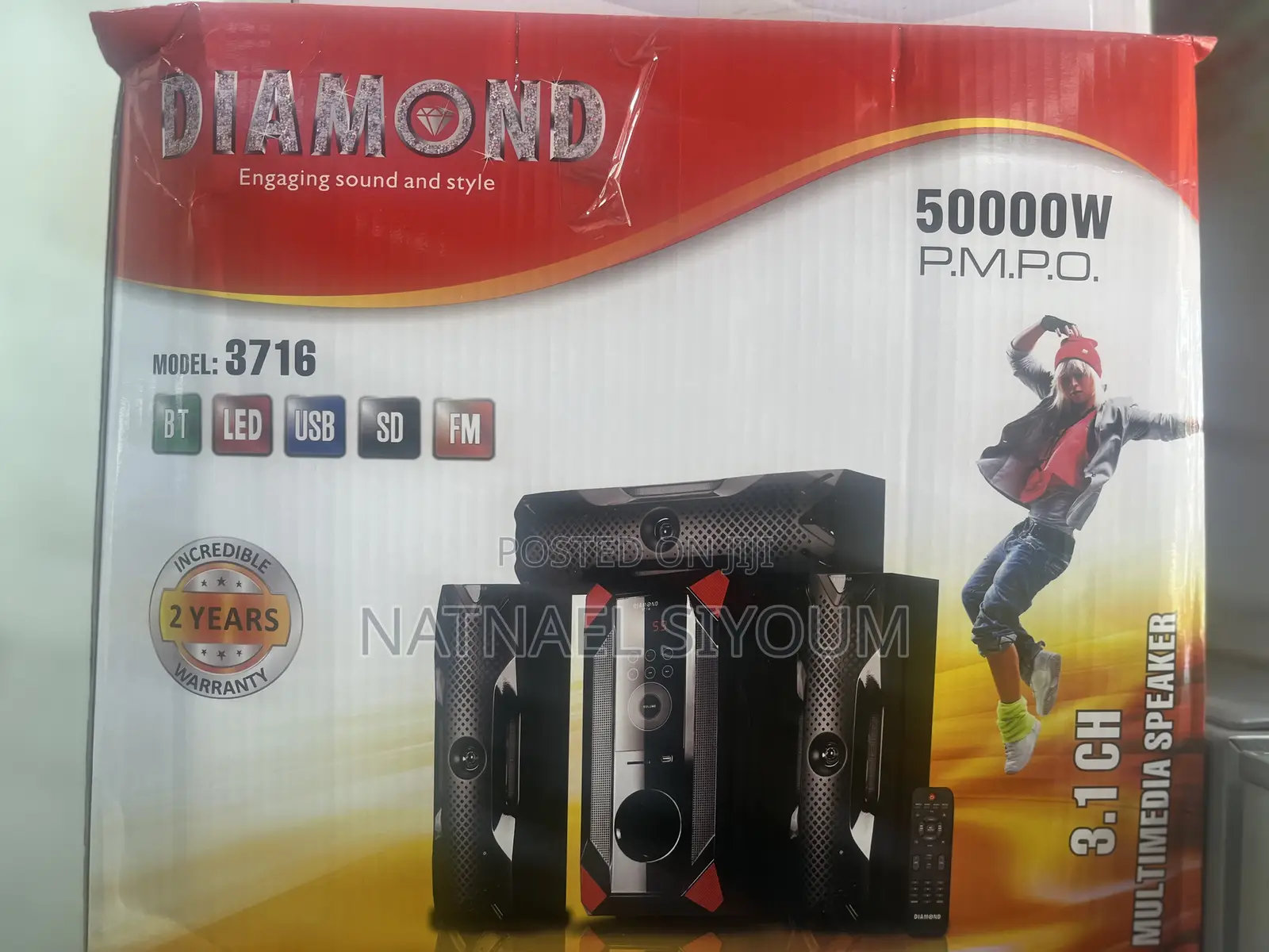 Dimond 3.1ch Multimedia Speaker