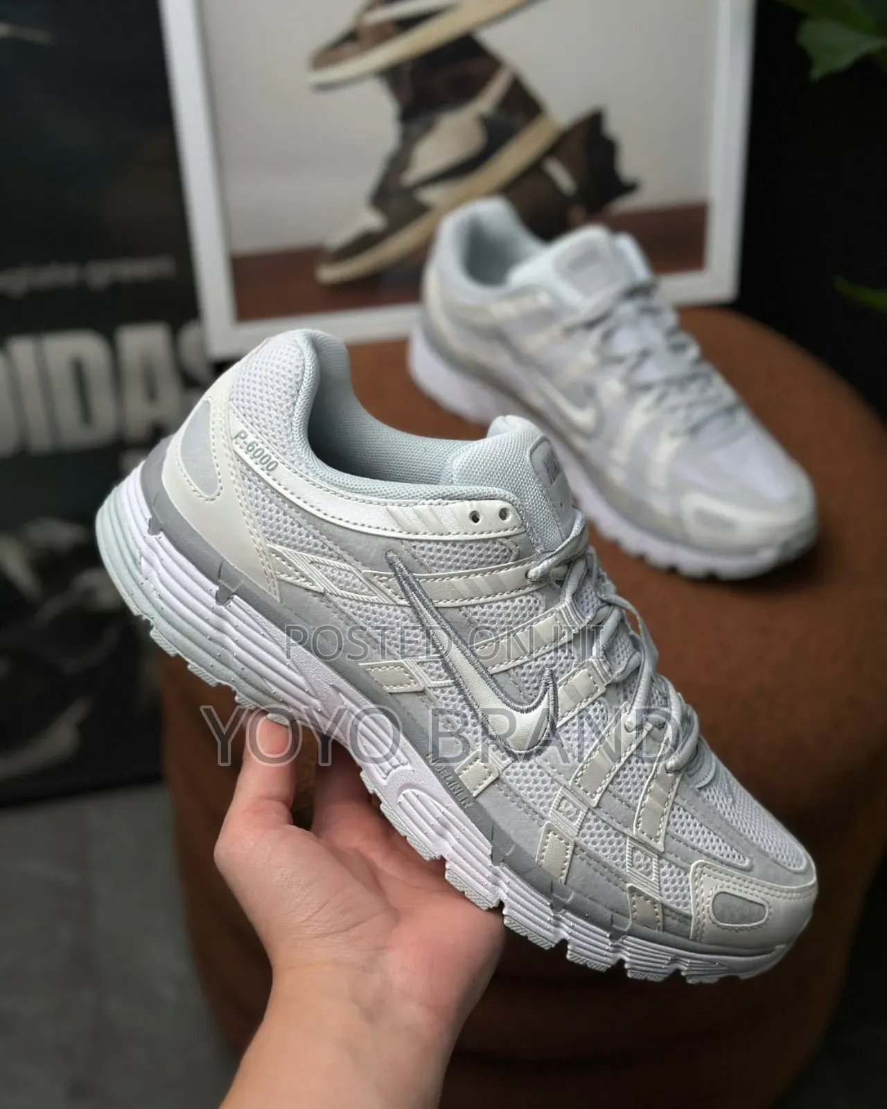 New Arrival Nike P-6000 Summits Metalic Silver Fashion Sneaker