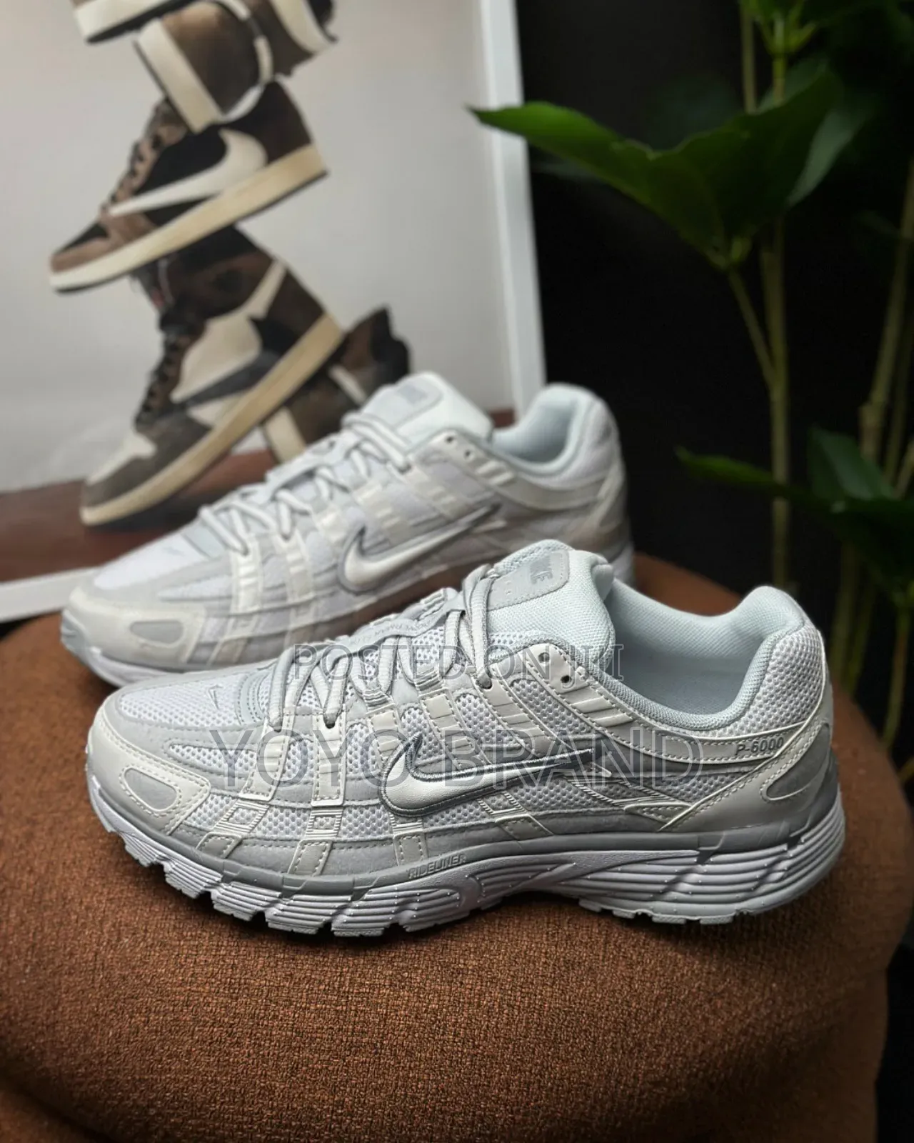New Arrival Nike P-6000 Summits Metalic Silver Fashion Sneaker