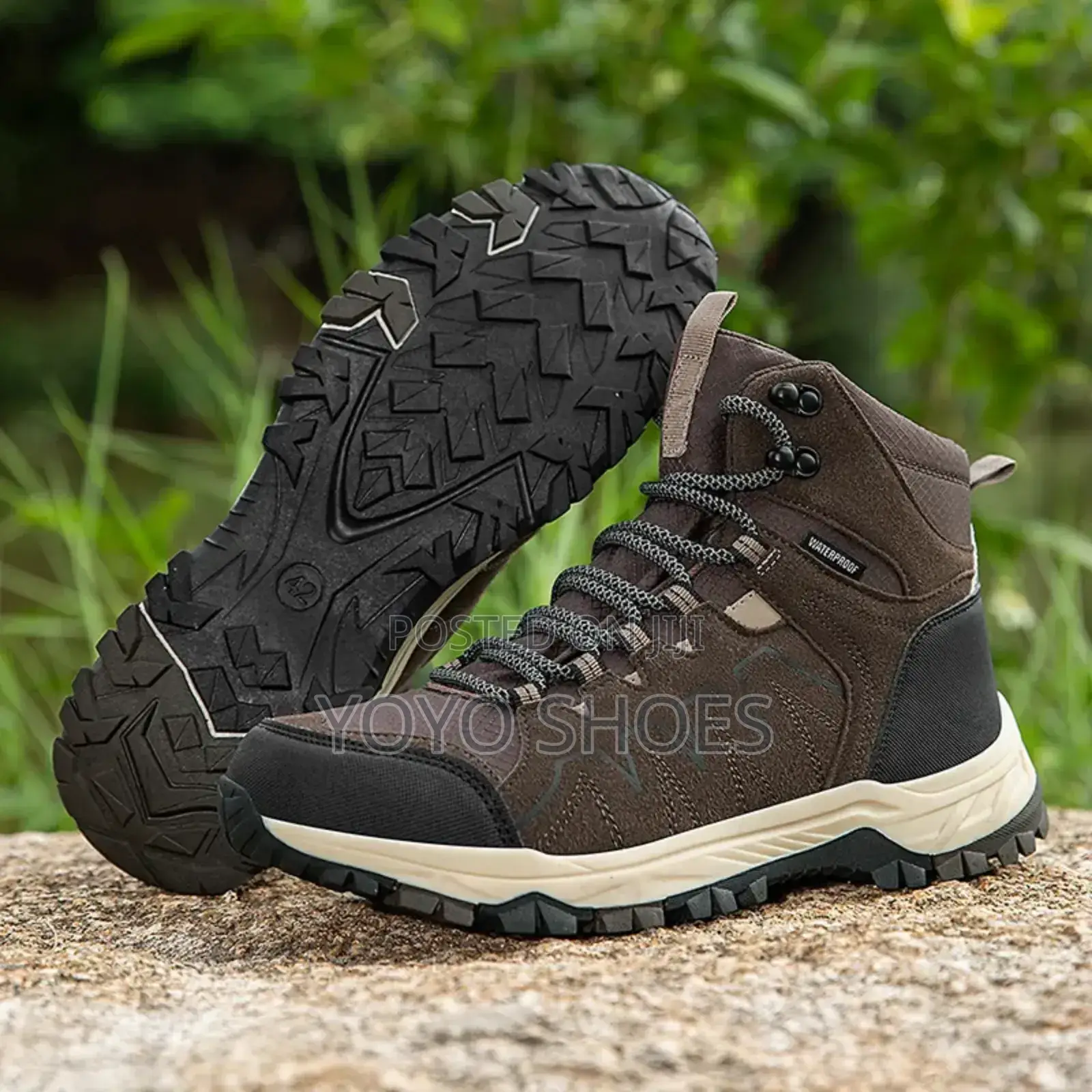 New Water Proof Hiking Brown Fashion Boots Shoes