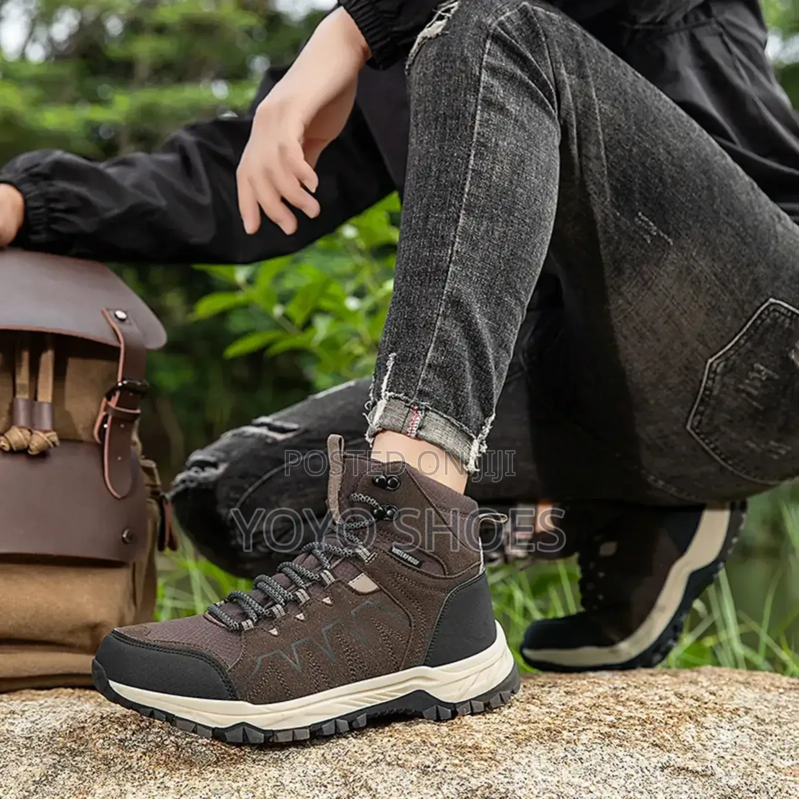 New Water Proof Hiking Brown Fashion Boots Shoes
