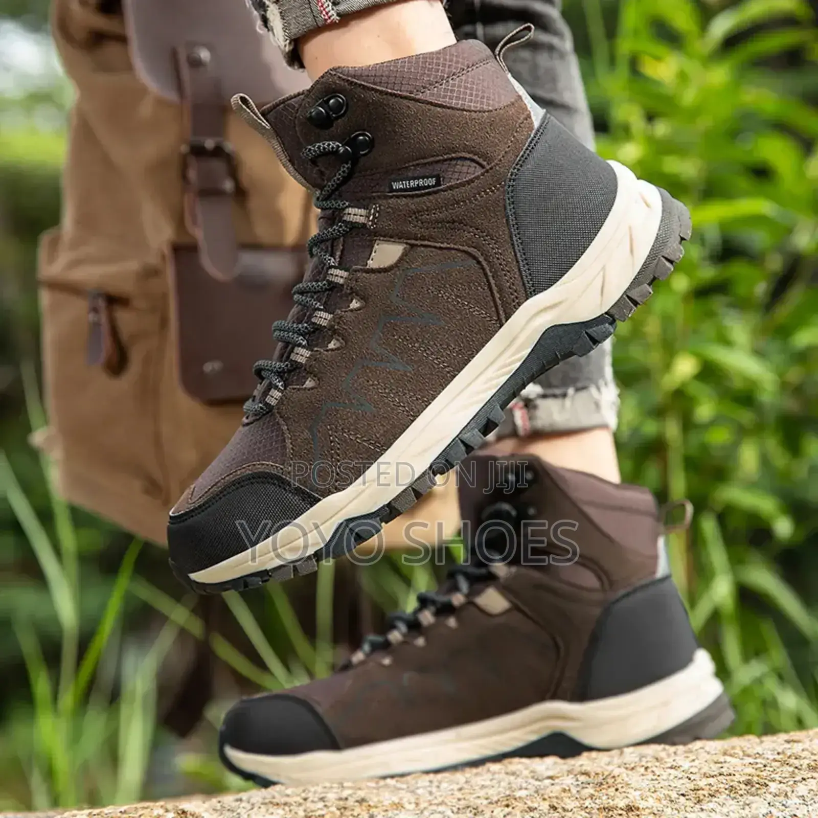 New Water Proof Hiking Brown Fashion Boots Shoes