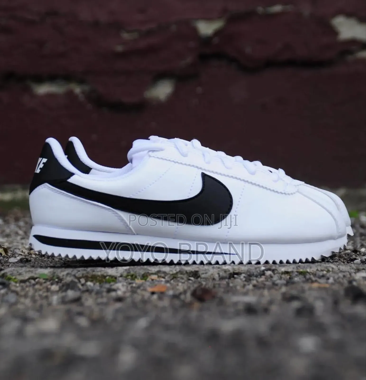 Nike Coretz Basic Sl White Black Fashion Sneaker