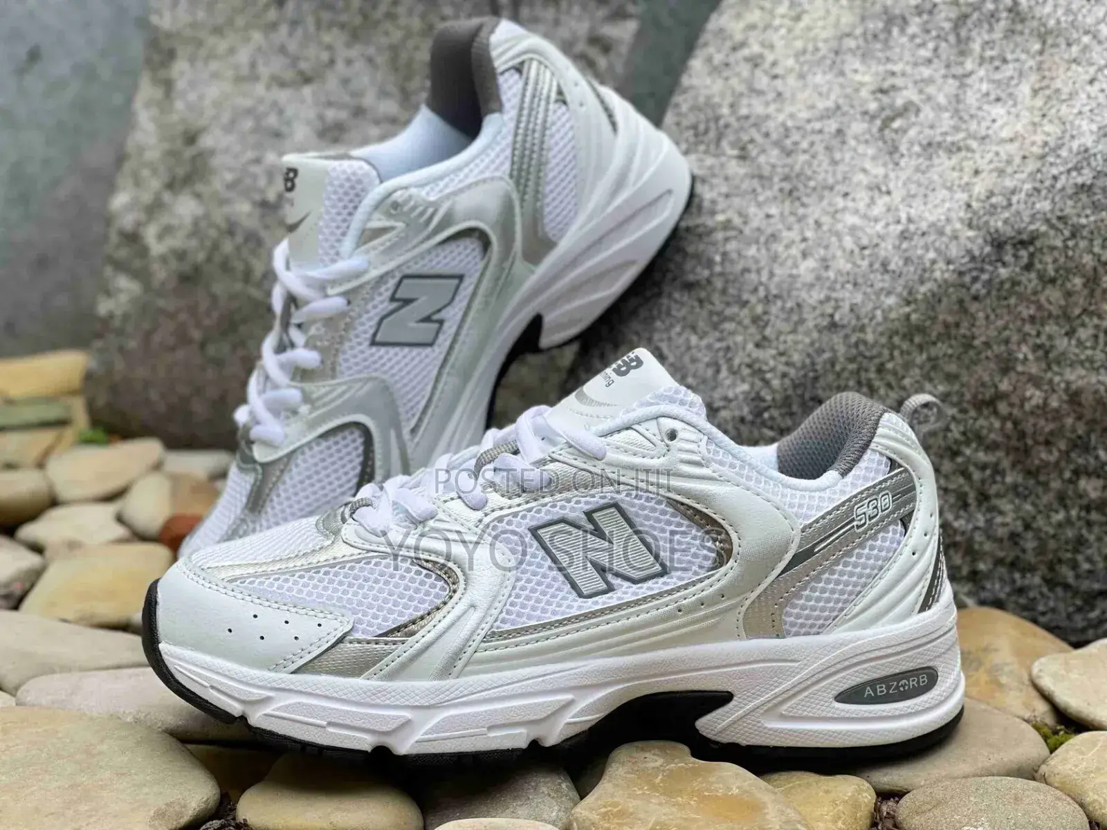 New Arrival New Balance 530 White Gray Fashion Sneaker