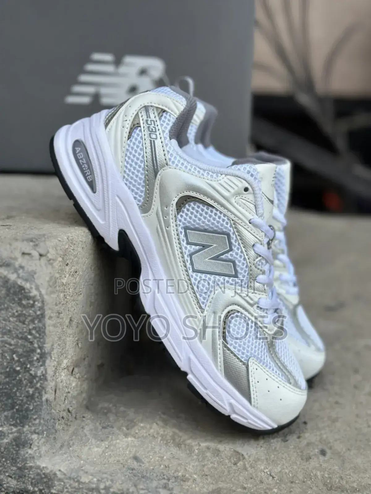 New Arrival New Balance 530 White Gray Fashion Sneaker