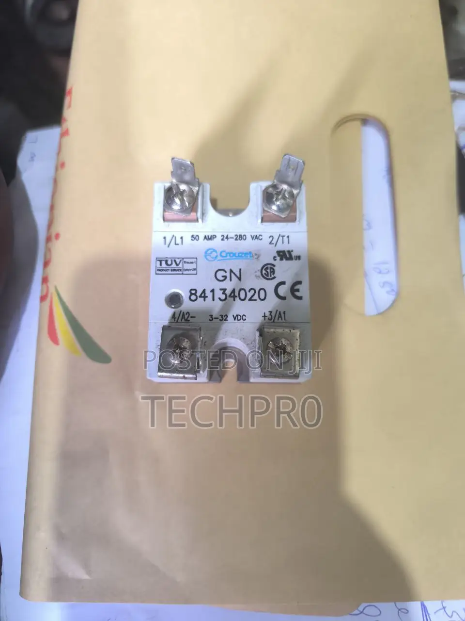 50 Amp / 24-280vac, Dc Input, Solid State Relay