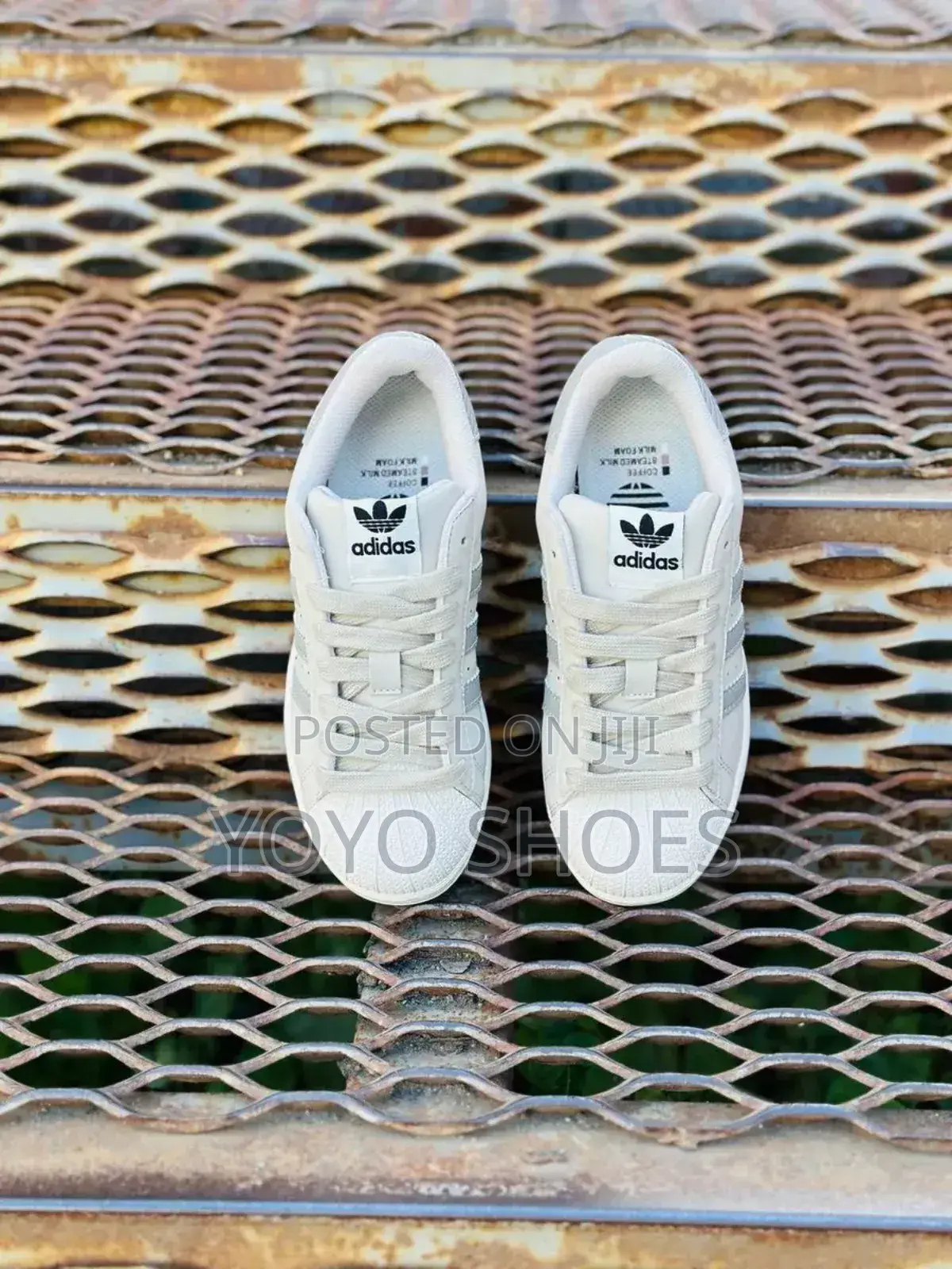New Arrival Adidas Super Star White Gray Fashion Sneaker