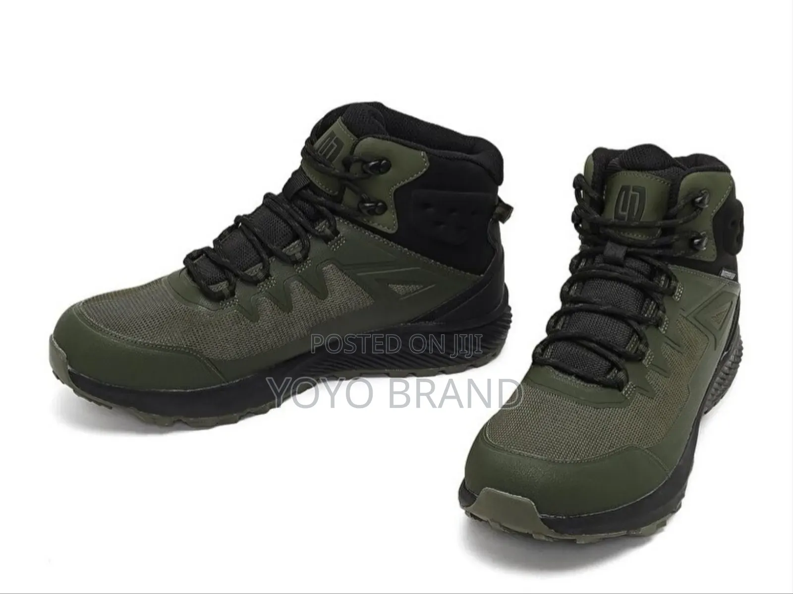 New Arrival Water Proof Green Hiking Fashion Boots