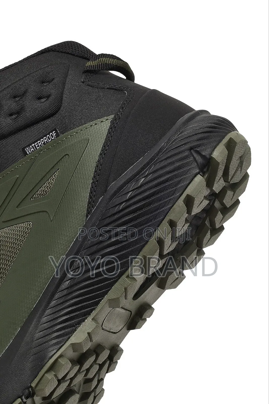 New Arrival Water Proof Green Hiking Fashion Boots