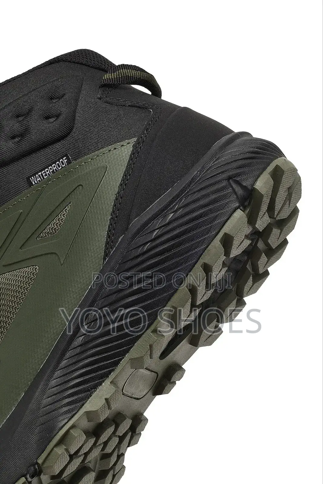 New Arrival Water Proof Green Hiking Fashion Boots