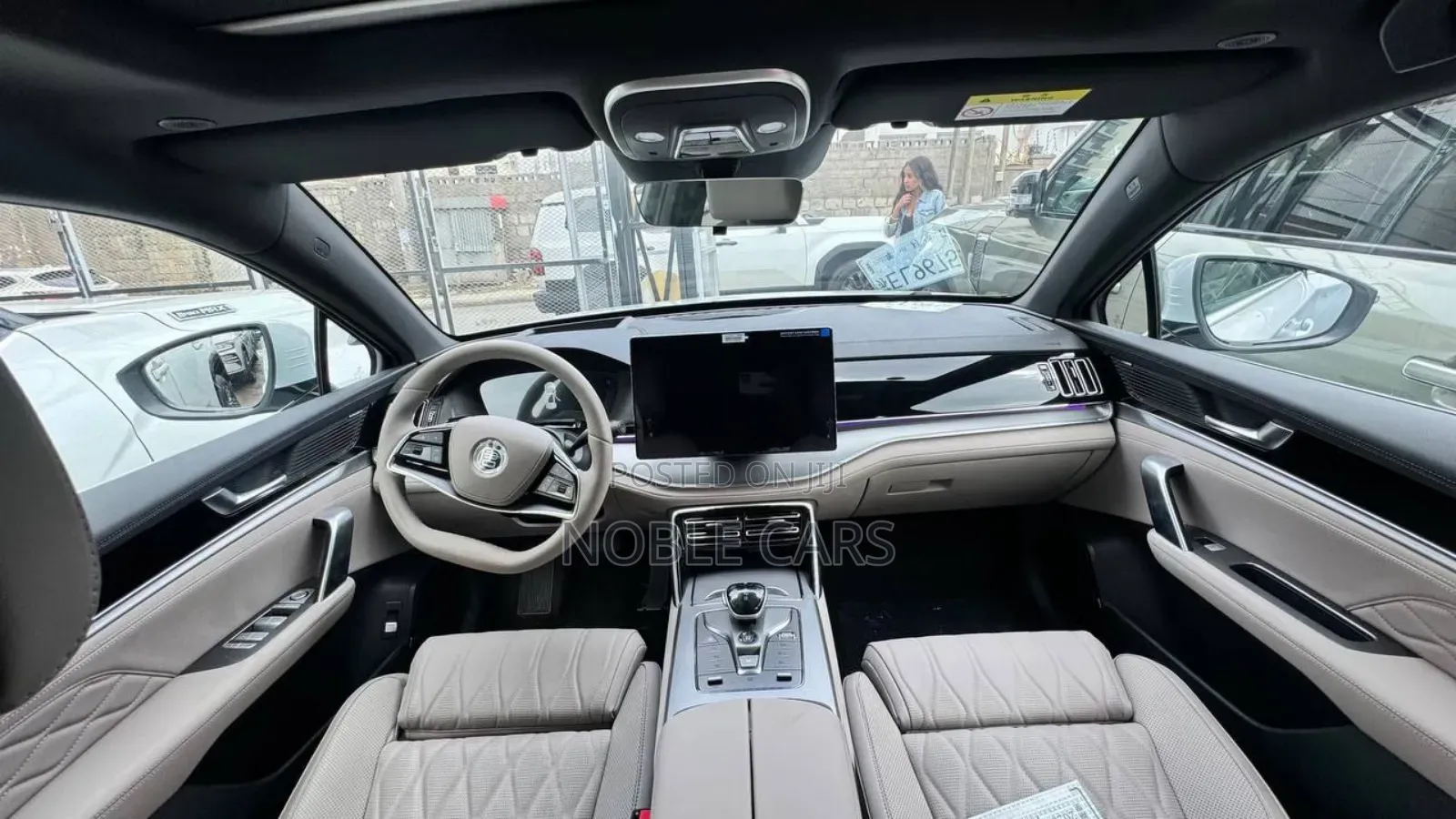 New BYD Tang DM-i 2025 White