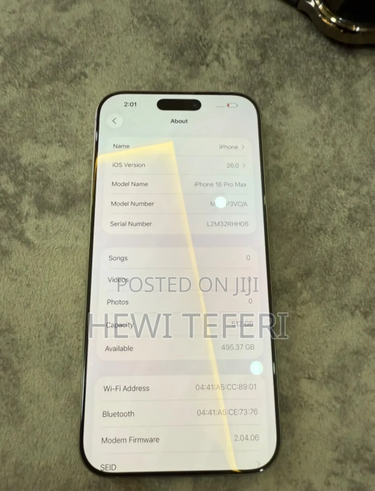 Apple iPhone 16 Pro Max 512 GB White