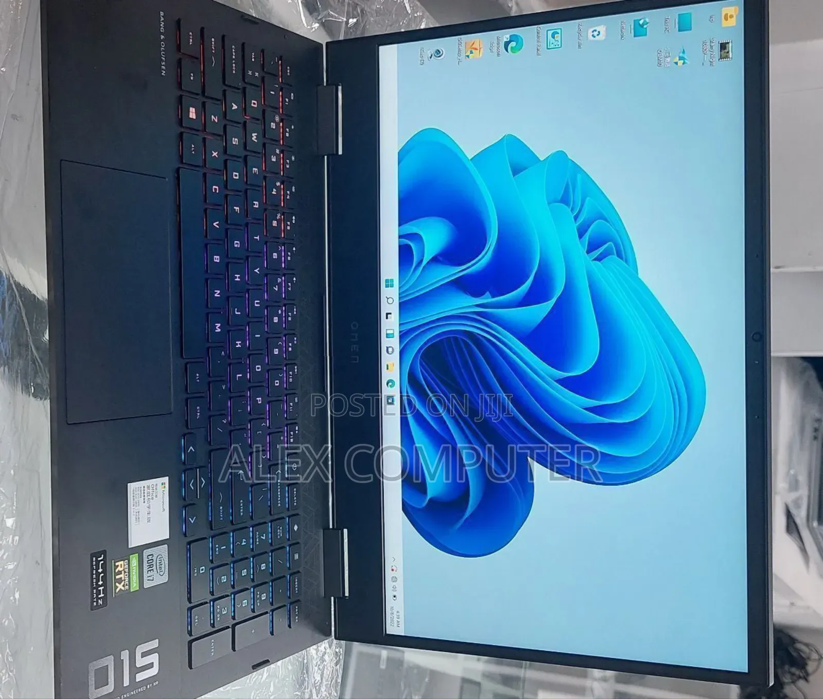 New Laptop HP Omen 16 16GB Intel Core I7 SSD 512GB