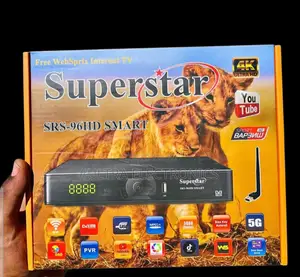 Superstar SRS-96hd Smart Ultra Hd Satellite Receiver Internet Tv