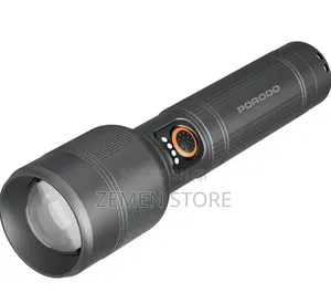 Porodo ኃይለኛ የእጅ ባትሪ | Porodo Lumalite 150 Rechargeable Flashlight