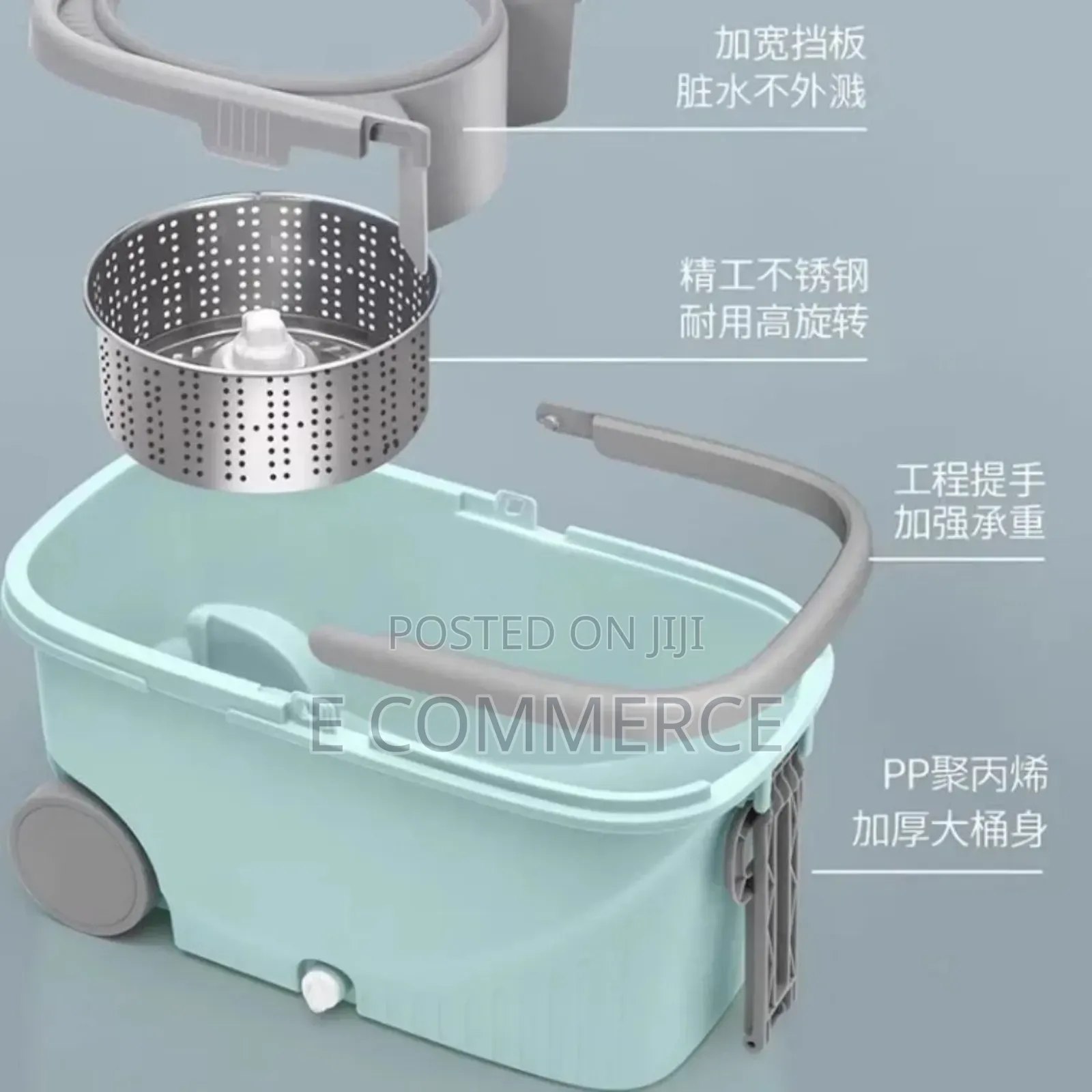 100% ኦርጂናል እራሱ የሚጨምቅ መወልወያ