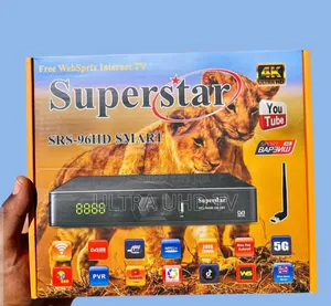Super Star Satellite Receiver and Internet Tv Box. Uhd Internet Tv