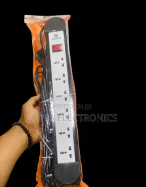 Gelistar Brand 6-Way Universal Extension Socket.