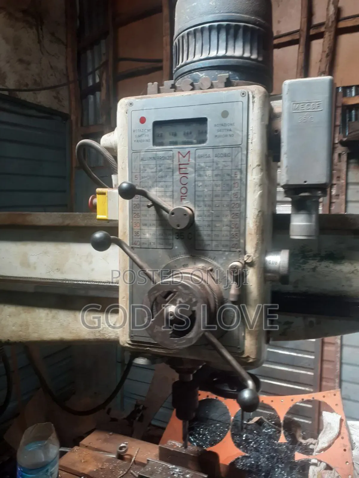 Radial Drill ራዲያል ድሪል