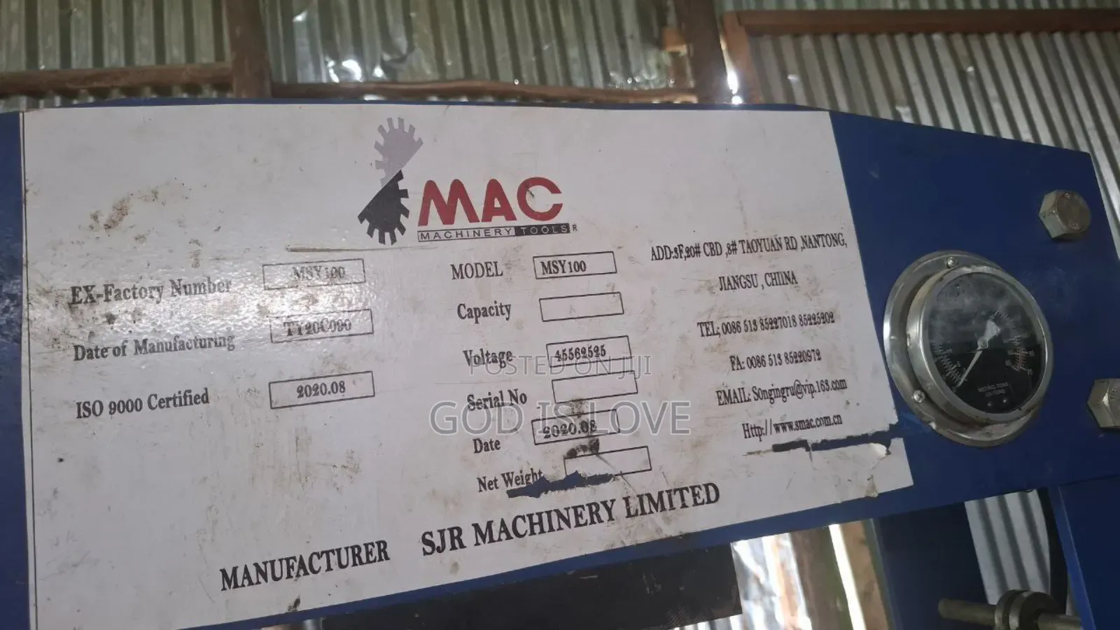 ሙሉ የቶርኖ ቤት ማሽኖች ሽያጭ ከ2 Lathe Machine