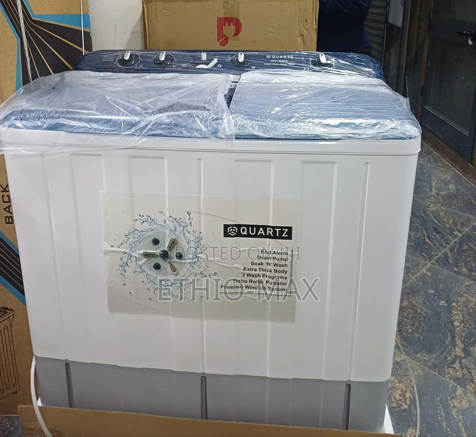 Quartz Washing Machine 14 Kg – Original | Powerful Wash | Energy Saver