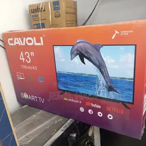 Caovll Smart Tv 43 Inch Andraid Doubel Gelass 2025 Model