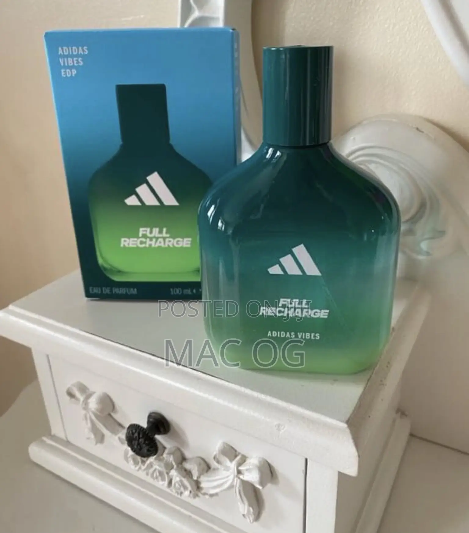 Adidas Full Recharge , Eau De Parfum
