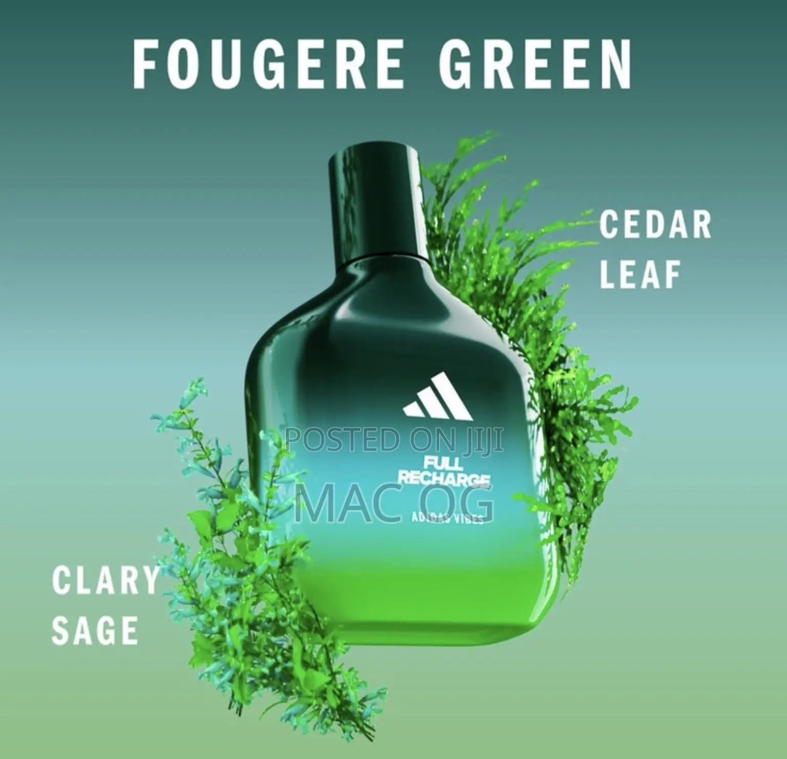 Adidas Full Recharge , Eau De Parfum