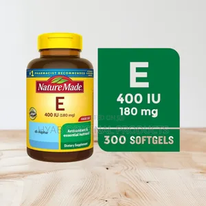Vitamin E 180 Mg (400 Iu) Dl-Alpha, Dietary Supplement, 300 Count