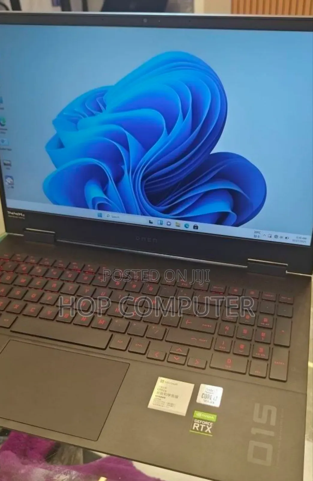 New Laptop HP Omen 15 16GB Intel Core I7 SSD 1T