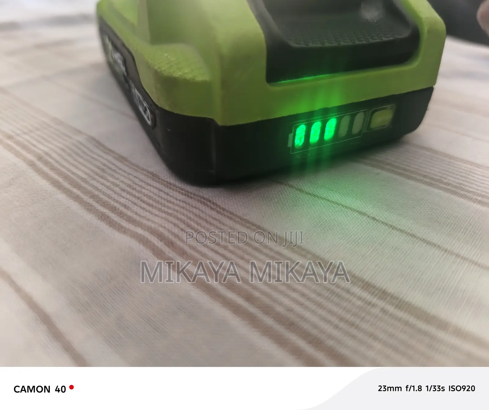Greenworks 40v Battery Charger