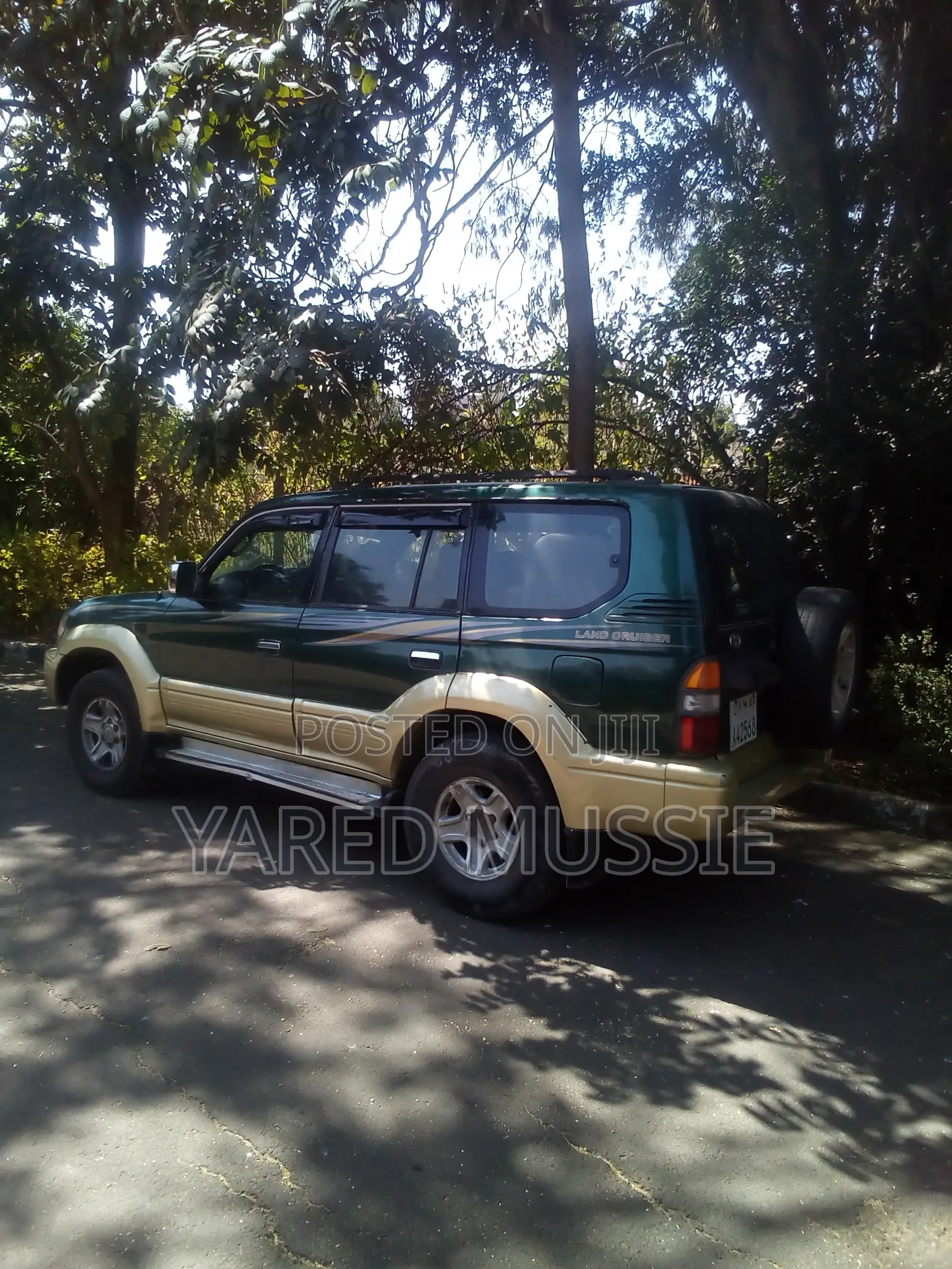 Toyota Land Cruiser Prado 3.4 V6 1998 Green