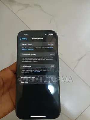 Apple iPhone 15 256 GB Black